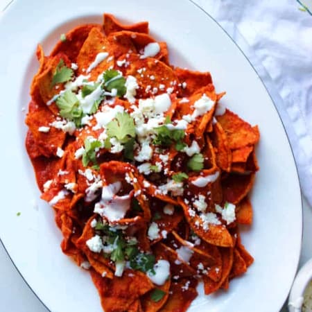 Chilaquiles Rojos