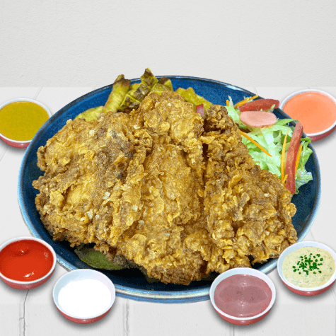 Broaster con Inca Kola 500 Ml