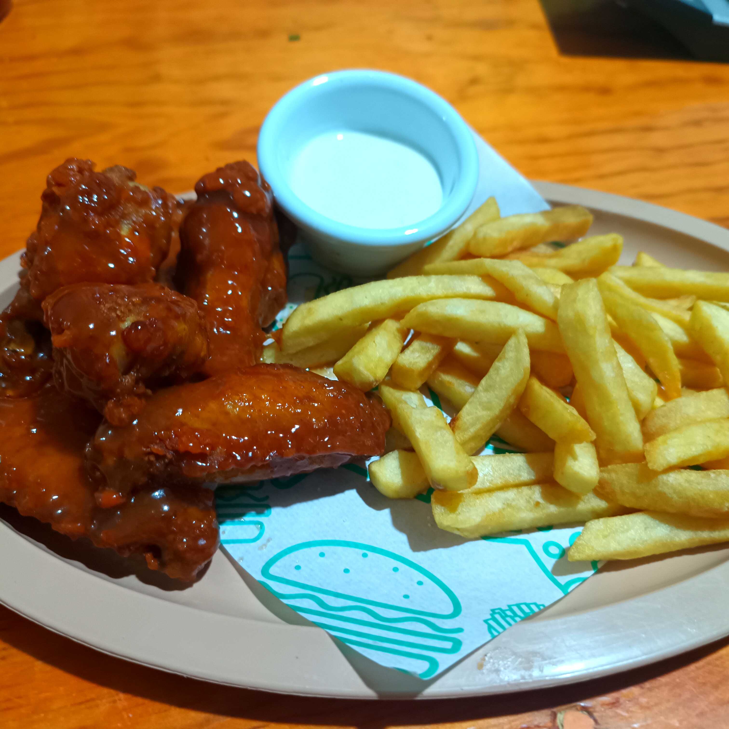 Alitas Mango Habanero