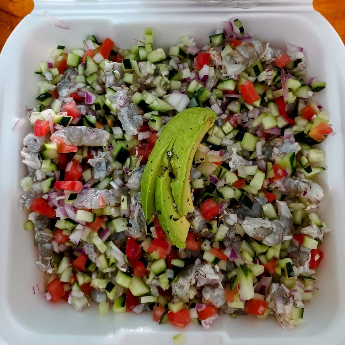 Ceviche de camarón