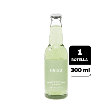 Hatsu Sandía Albahaca 300 ml