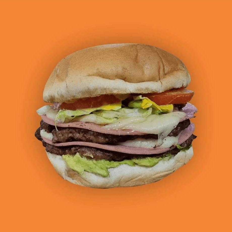 Hamburguesa Doble de Res
