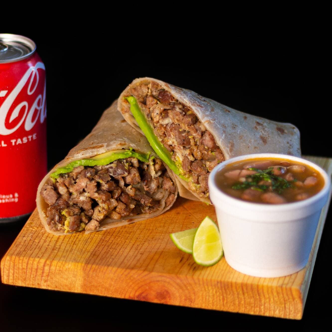 BURRITO DE CARNE ASADA
