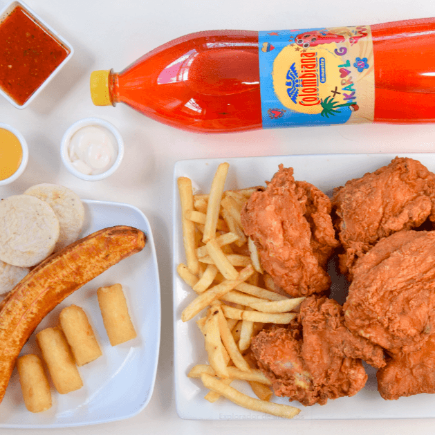 Combo 1 Pollo Broaster+Plátano Maduro+Gaseosa 1L