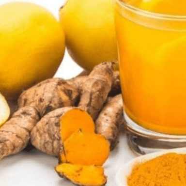 Agua Naranja Cúrcuma