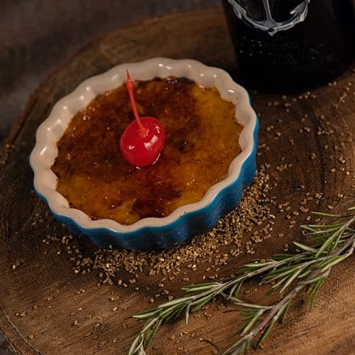 Creme bruleé al cardamomo