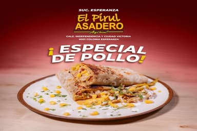 BURRO ESPECIAL DE POLLO