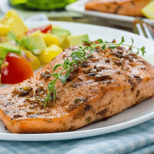 Salmón a la Plancha