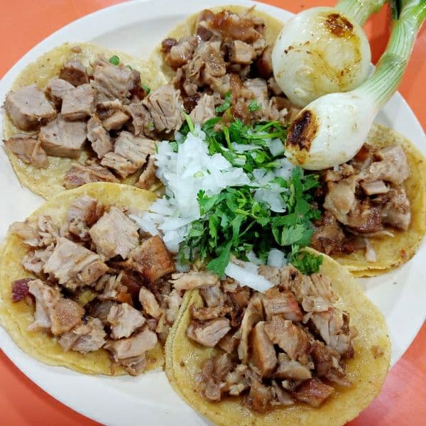 Orden de 5 tacos suadero