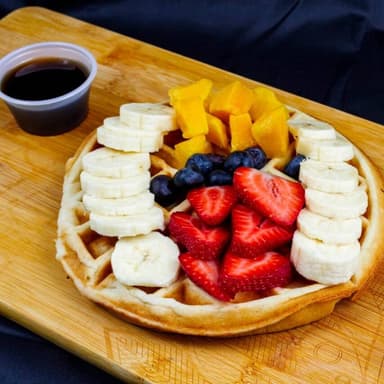 Waffles Tropicales