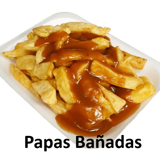 Papas Fritas Bañadas