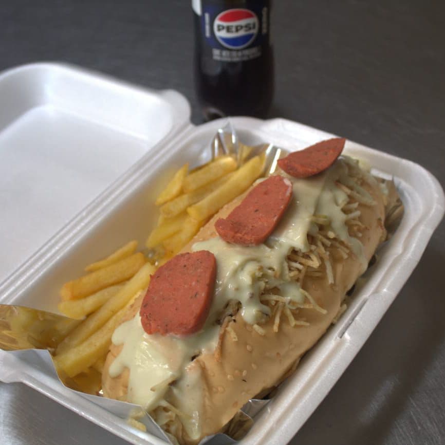 Choriperro + Francesas+ Gaseosas