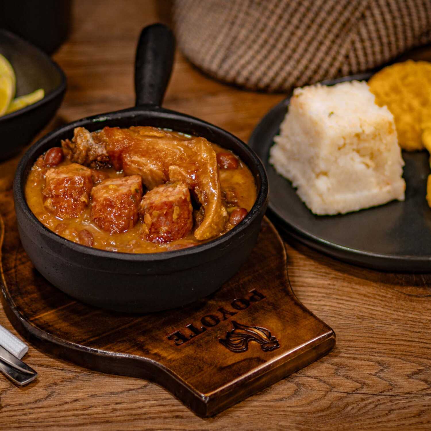 Combo Cazuela de Frijoles + Bebida