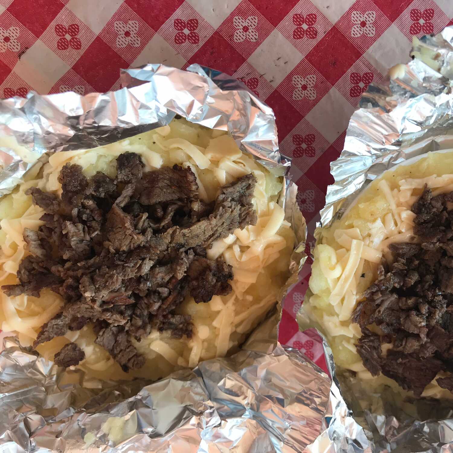 Papa Asada Chica