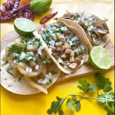 Taco de carnitas maciza / cuerito