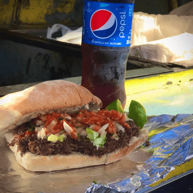 Lonche de Barbacoa