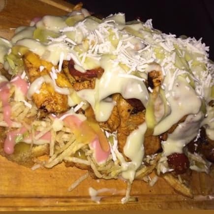 Salchipapa Mixta