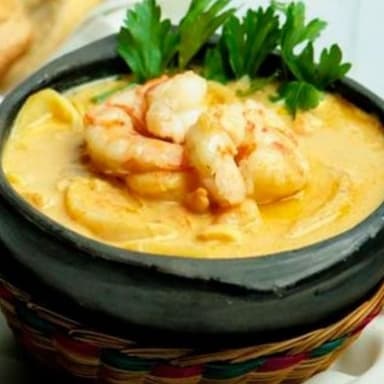 Cazuela de Camarones