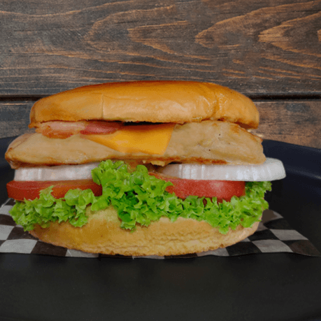 Hamburguesa de Pollo Teriyaki