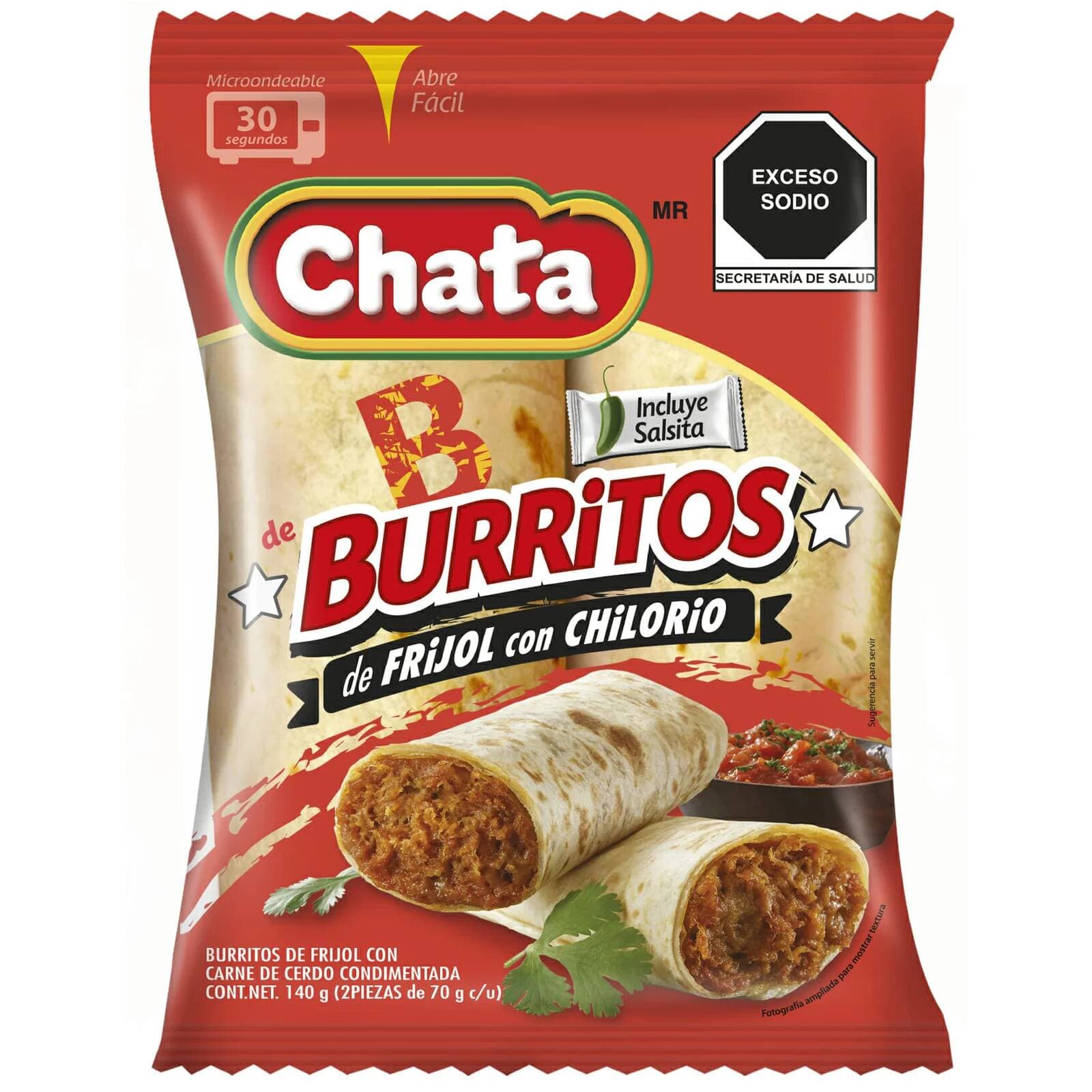 BURRITOS CHILORIO/FRIJ TWIN PACK TCHA