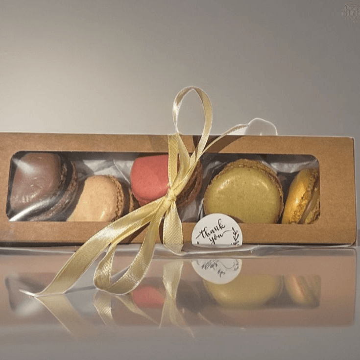 Caja de 5 Macarrones ( Sin Gluten)