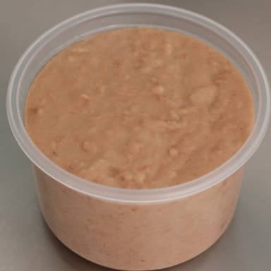 Porcion de frijol refrito 1/2 litro