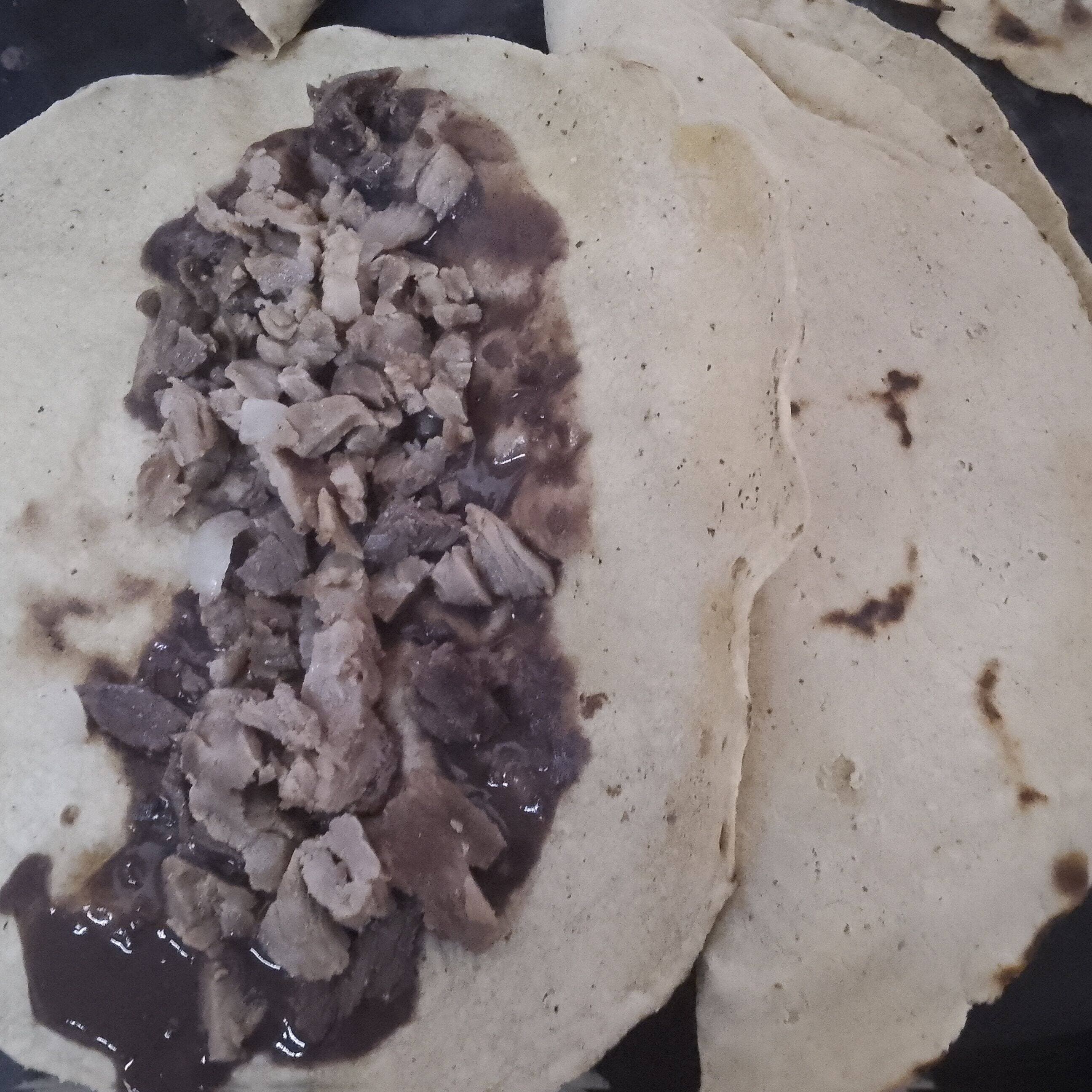 Taco de Tasajo con Nopal