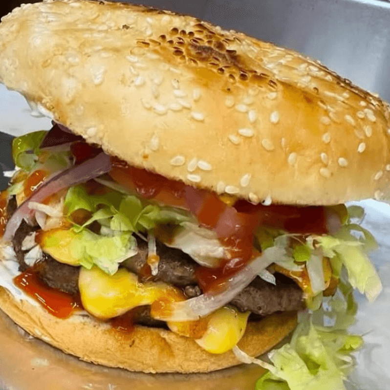HAMBURGUESA SENCILLA
