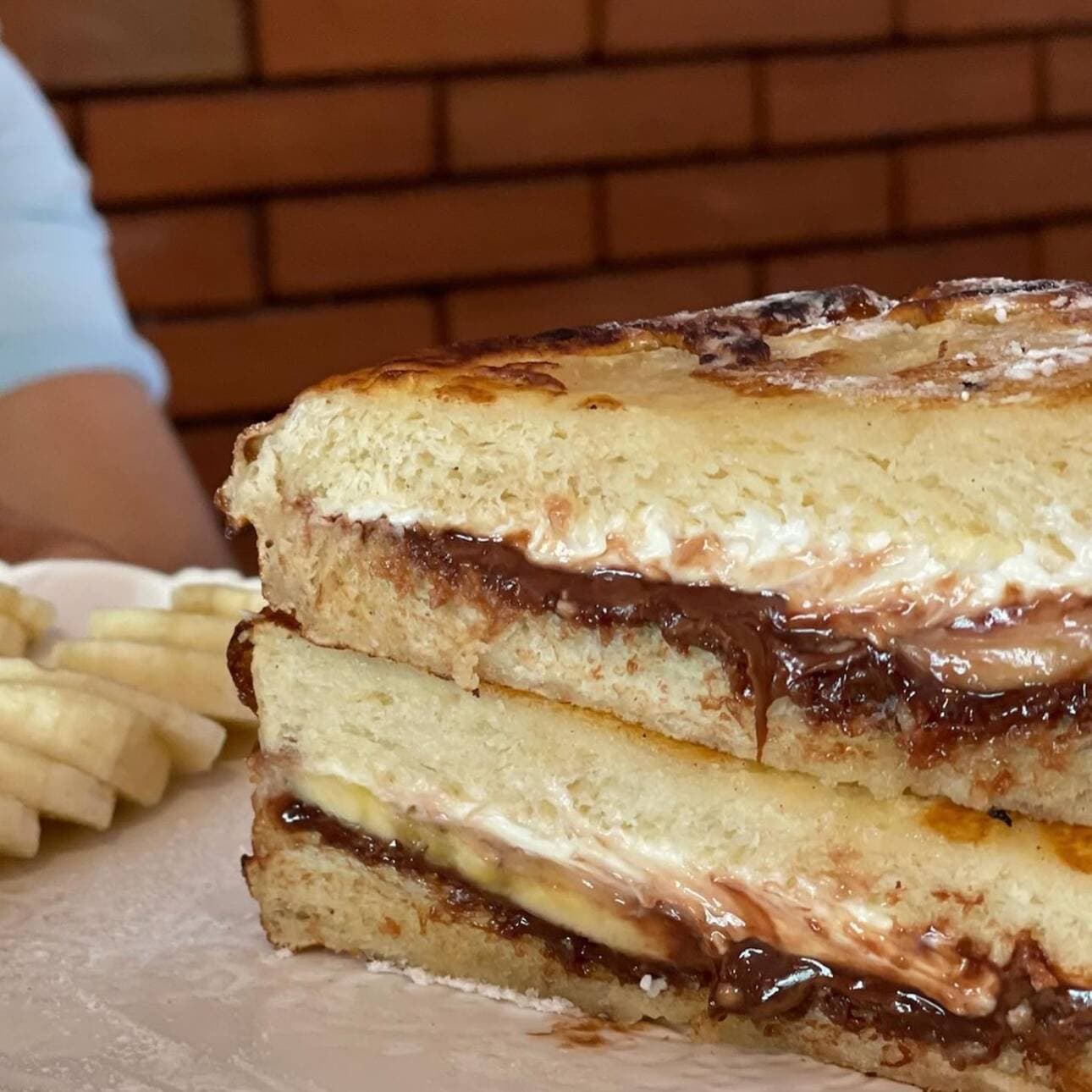 Francesinha de Nutella