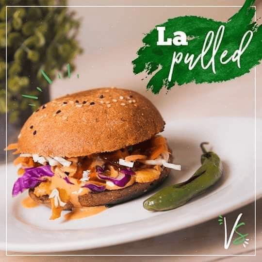 Hamburguesa El Pulled