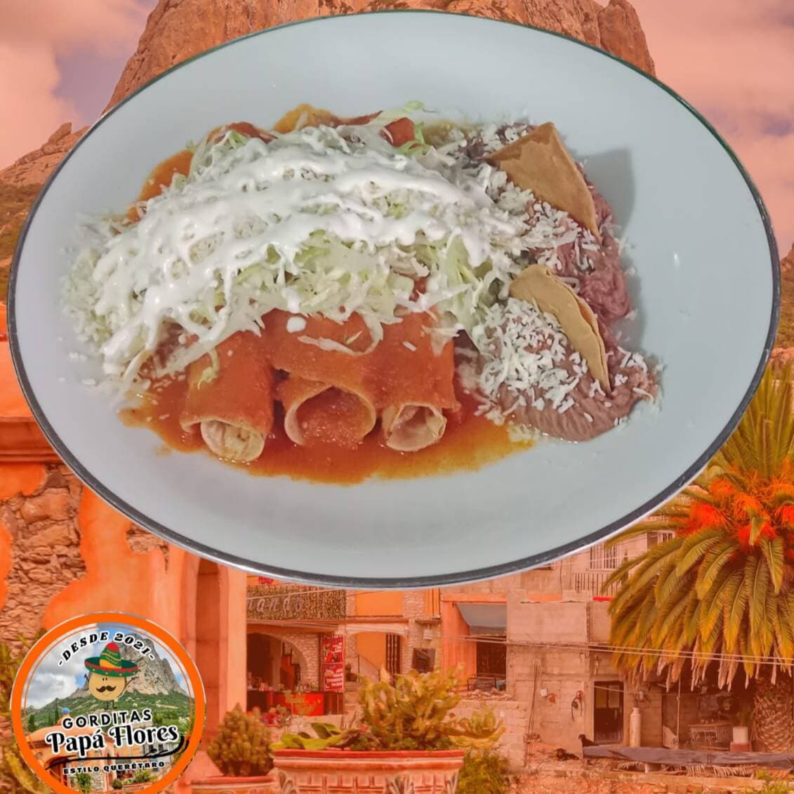Flautas (3 Piezas)