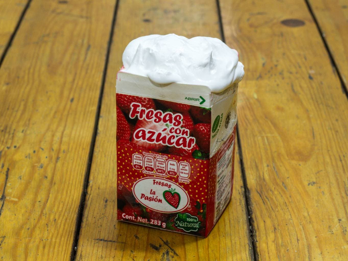 Fresas con Crema