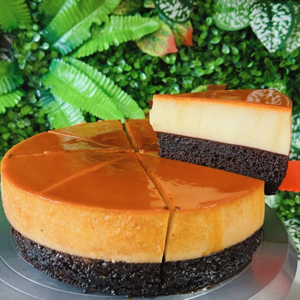 rebanada de pastel imposible