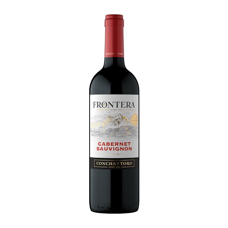 Frontera Vino Tinto Cabernet Sauvignon de 750 ml