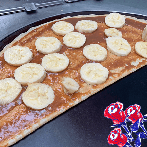 Crepe Dulce De Leche Plátano