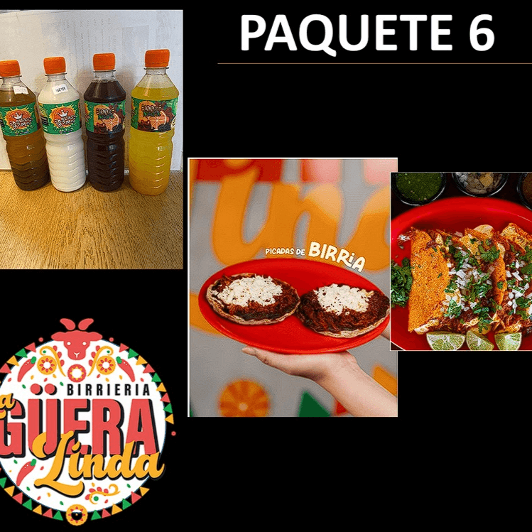 PAQUETE COMBO 6