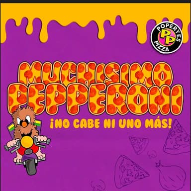 Pizza de Muchisimo Pepperoni!