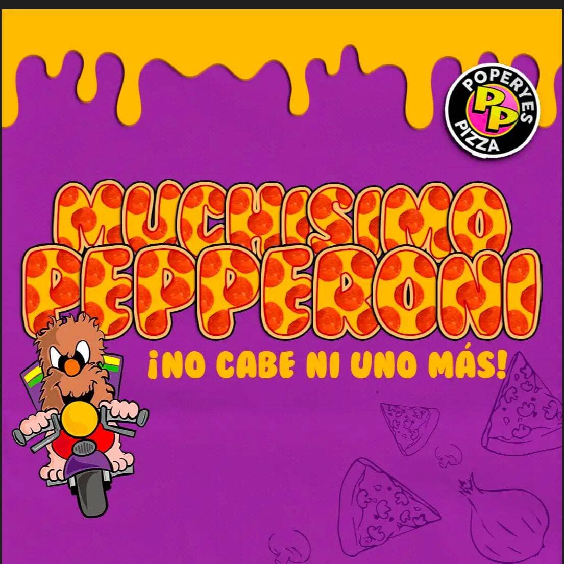 Pizza de Muchisimo Pepperoni!