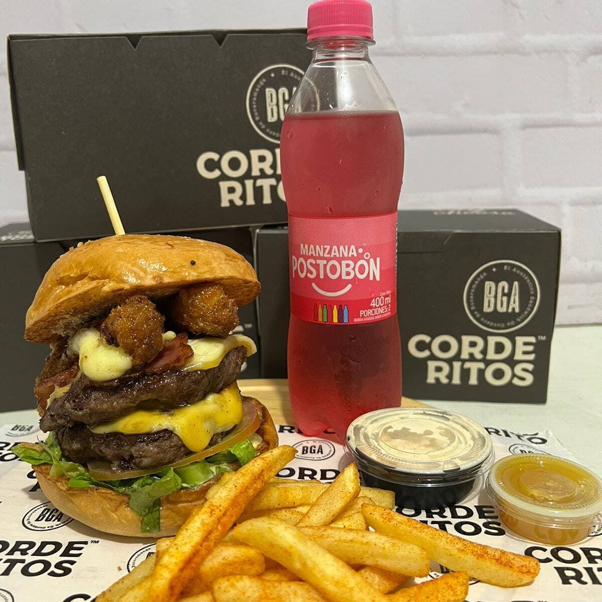 BURGER HAPPY + GASEOSA