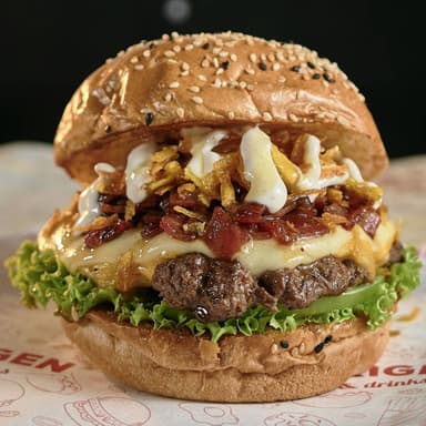 Hamburguesa La Caprichosa BurgerFest 2024