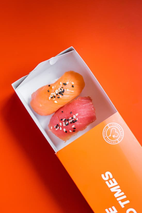 Nigiri de salmon