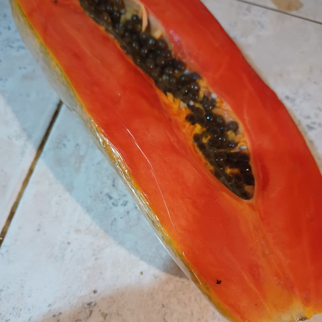 Licuado de papaya en agua