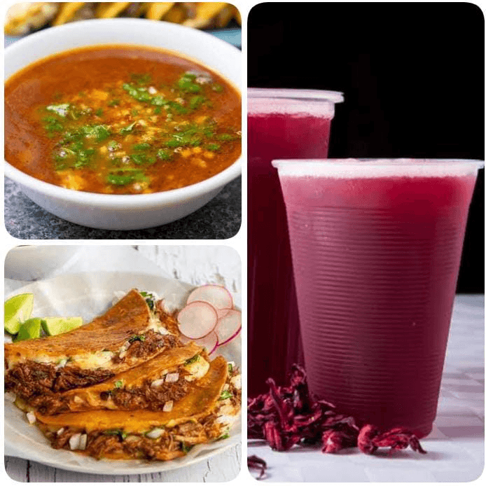 COMBO QUESABIRRIAS + AGUA + CONSOME
