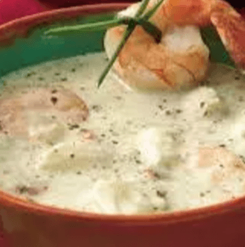Crema de Mariscos