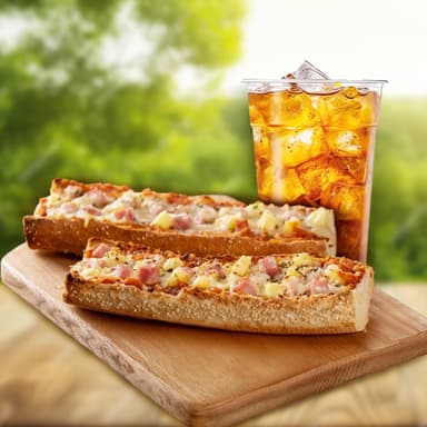 2 Molletes + 1 Bebida