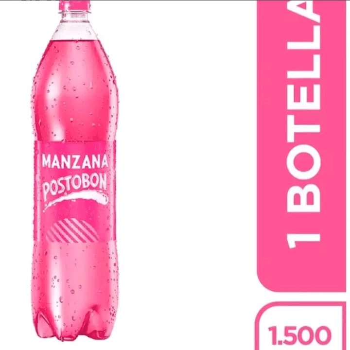 Gaseosa 1.5 manzana