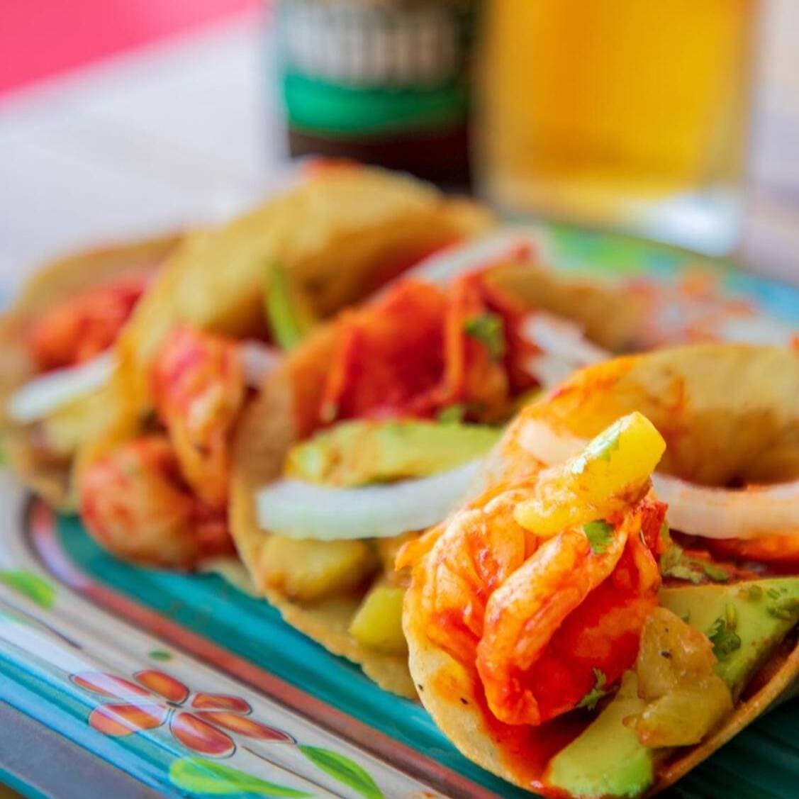 Tacos al Ajillo ( Órden de 3 )