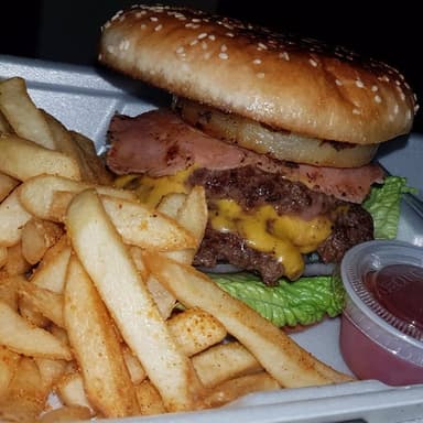 Hamburguesa Doble Hawaiana