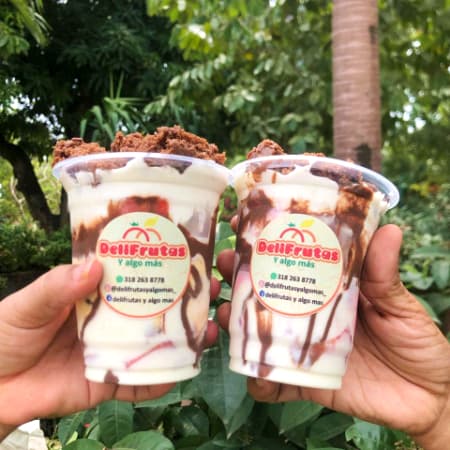 Fresas con Crema X 2 Unidades