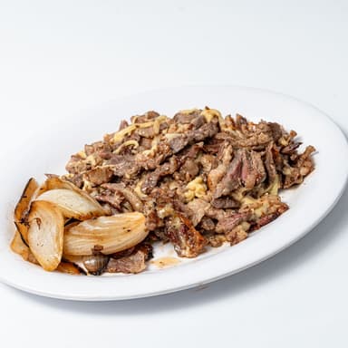 Orden De Sirloin Con Queso